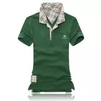 t-shirt discount burberry hommes cotton 1856 founded bw0015 green